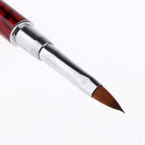 Maxbell Polygel Nail Art Liner Brush Acrylic UV Gel Polish Paint Drawing Pen Red