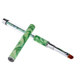 Maxbell Polygel Nail Art Liner Brush Acrylic UV Gel Polish Paint Drawing Pen Green