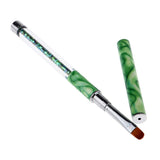 Maxbell Polygel Nail Art Liner Brush Acrylic UV Gel Polish Paint Drawing Pen Green