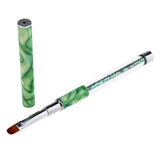 Maxbell Polygel Nail Art Liner Brush Acrylic UV Gel Polish Paint Drawing Pen Green