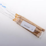 Maxbell 6Pcs Wooden Hair Extensions Loop Needle and Threader Hook Pulling Tools Set