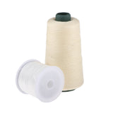 Maxbell 60m Hair Track Weft Weaving Sew Thread for Hair Extensions Beige