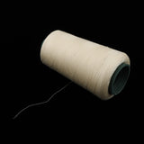 Maxbell 60m Hair Track Weft Weaving Sew Thread for Hair Extensions Beige