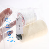 Maxbell 60m Hair Track Weft Weaving Sew Thread for Hair Extensions Beige