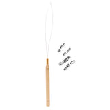 Maxbell 9pcs Metal Hair Cuffs Dreadlock Beads + Hair Extension Loop Needle Threader