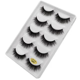 Maxbell 3D Mink Lashes, Reusable False Eyelashes Natural Style Eye Lashes 5Pairs 02