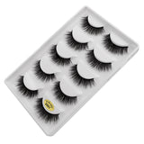 Maxbell 3D Mink Lashes, Reusable False Eyelashes Natural Style Eye Lashes 5Pairs 02