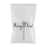 Maxbell Acrylic Nail Art Dust Cleaner Brush Makeup Powder Remove Tool Sky Blue