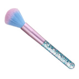 Maxbell Acrylic Nail Art Dust Cleaner Brush Makeup Powder Remove Tool Sky Blue
