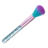 Maxbell Acrylic Nail Art Dust Cleaner Brush Makeup Powder Remove Tool Green
