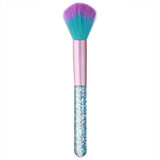 Maxbell Acrylic Nail Art Dust Cleaner Brush Makeup Powder Remove Tool Green
