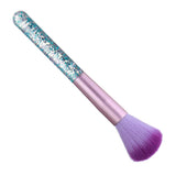 Maxbell Acrylic Nail Art Dust Cleaner Brush Makeup Powder Remove Tool Purple