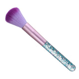 Maxbell Acrylic Nail Art Dust Cleaner Brush Makeup Powder Remove Tool Purple