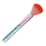 Maxbell Acrylic Nail Art Dust Cleaner Brush Makeup Powder Remove Tool Red