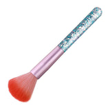 Maxbell Acrylic Nail Art Dust Cleaner Brush Makeup Powder Remove Tool Red