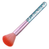 Maxbell Acrylic Nail Art Dust Cleaner Brush Makeup Powder Remove Tool Red