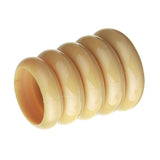 Maxbell Nail Art Pen Brush Holder Case Makeup Brush Holder Storage Container Beige