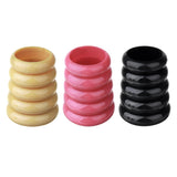 Maxbell Nail Art Pen Brush Holder Case Makeup Brush Holder Storage Container Beige