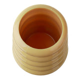 Maxbell Nail Art Pen Brush Holder Case Makeup Brush Holder Storage Container Beige