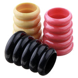 Maxbell Nail Art Pen Brush Holder Case Makeup Brush Holder Storage Container Beige