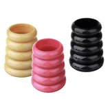 Maxbell Nail Art Pen Brush Holder Case Makeup Brush Holder Storage Container Beige