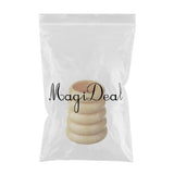 Maxbell Nail Art Pen Brush Holder Case Makeup Brush Holder Storage Container Beige