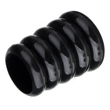 Maxbell Nail Art Pen Brush Holder Case Makeup Brush Holder Storage Container Black