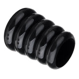 Maxbell Nail Art Pen Brush Holder Case Makeup Brush Holder Storage Container Black