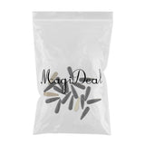Maxbell 20pcs Water Drop Nail Art Rhinestone Flatback Crystal Small Beads Black