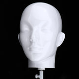Maxbell Wig Making Mannequin Head w/ Adjustable Stand for Hat Sunglasses Cap Display