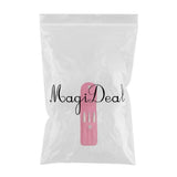 Maxbell 3x Stainless Steel Eyebrow Plucking Clip brow Hair Removing Tweezer Rose Red