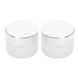 Maxbell Empty Cream Jars Refillable Cosmetic Sample Bottles Glass Containers 5g