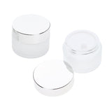 Maxbell Empty Cream Jars Refillable Cosmetic Sample Bottles Glass Containers 5g