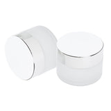 Maxbell Empty Cream Jars Refillable Cosmetic Sample Bottles Glass Containers 5g