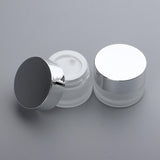 Maxbell Empty Cream Jars Refillable Cosmetic Sample Bottles Glass Containers 5g