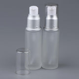Maxbell 2pcs Empty Spray Pump Bottle Glass Lotions Bottle 30ml 30ML Pump Head