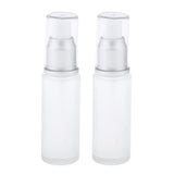 Maxbell 2pcs Empty Spray Pump Bottle Glass Lotions Bottle 30ml 30ML Mist Spray Head