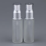 Maxbell 2pcs Empty Spray Pump Bottle Glass Lotions Bottle 30ml 30ML Mist Spray Head
