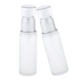 Maxbell 2pcs Empty Spray Pump Bottle Glass Lotions Bottle 30ml 30ML Mist Spray Head