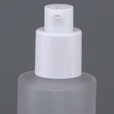 Maxbell Refillable Empty Frosted Cream Shampoo Lotion Pump Bottle with Cap 100ML