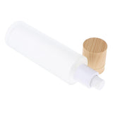 Maxbell Refillable Empty Frosted Cream Shampoo Lotion Pump Bottle with Cap 100ML