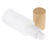 Maxbell Travel Empty Glass Lotion Dispenser Bottle Pump Refillable Container 40ml