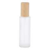 Maxbell Travel Empty Glass Lotion Dispenser Bottle Pump Refillable Container 80ml