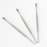 Maxbell 3X Stainless Steel Earwax Removal Tools Ear Pick Digging Ear Scoop Spiral