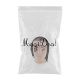 Maxbell Human Hair Male Mannequin Head Hairdresser Salon Training Practice Head Bald