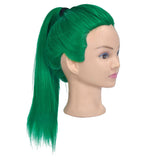 Maxbell Beauty Hairdressing Salon Hair Mannequin Practice Training Head Doll Green