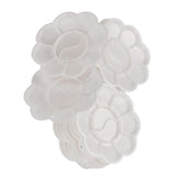 Maxbell Disposable Paint Palette White 10-Well Mixing Tray For Beauty and Adults to Create Art Paint-20 Pieces