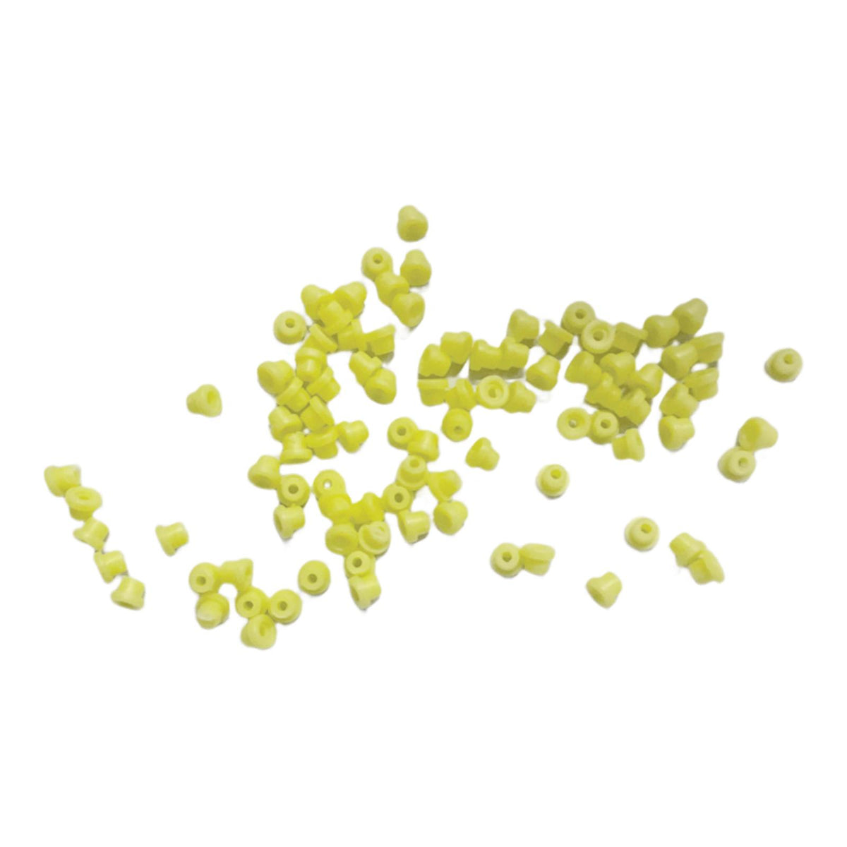 Maxbell 100 Rubber Grommets Nipples for Tattoo Machine Part Needles Supplies Yellow