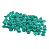 100 Rubber Grommets Nipples for Tattoo Machine Part Needles Supplies Green