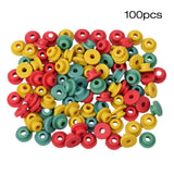 Maxbell Tattoo Grommets/O Rings/Rubber Band/Cleaning Brush Tattoo Supply Kit Yellow